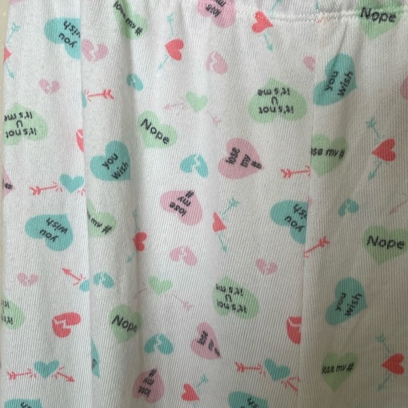 ❤️ NWOT Kensie Candy Hearts Comfy Joggers ❤️ - Picture 6 of 8